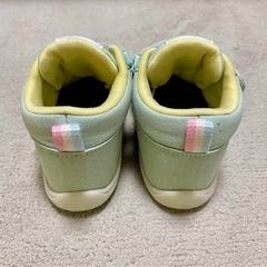 ムーンスター　ファーストシューズ　14.0 ベビーシューズ　ハイカット　記名なしの画像