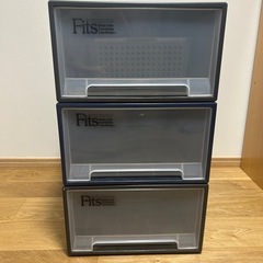 収納・衣装ケース 3段の画像