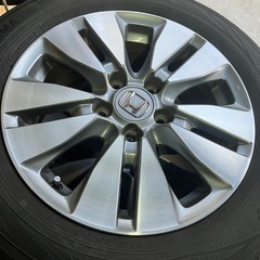 ステップワゴン　アルミホイール　RK5 RK1 スパーダ　タイヤ付きホイール　YOKOHAMA 205/60R16 ホンダ純正の画像