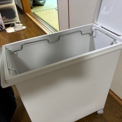 無印良品 ポリプロピレン ダストボックス ふた、キャスターつきの画像