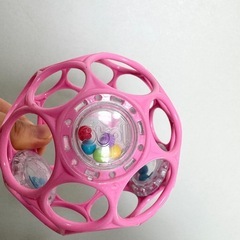 赤ちゃん Oball オーボール 2つセット 新生児 知育 玩具 ベビーの画像