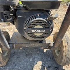 KOSHIN エンジン 高圧洗浄機  工進 農業 洗車 外壁掃除 トラクタの画像