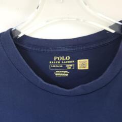 POLO RALPH LAUREN ポロロゴTシャツ ネイビー Lサイズ 160の画像