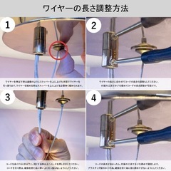 お譲りします【引取限定】LED照明　電球付属　ペンダントライト　シャンデリア　バブルの画像