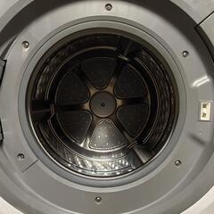 Panasonic ドラム式洗濯乾燥機 NA‑V1600L（左開き／9 kg＋6 kg／中古）の画像