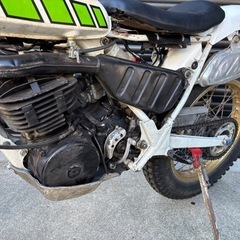 ★YAMAHA★TY250★53Y★エンジン始動良好★純正パーツ多数あり★自賠責残あり★の画像