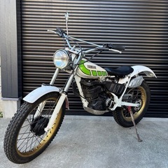 ★YAMAHA★TY250★53Y★エンジン始動良好★純正パーツ多数あり★自賠責残あり★の画像