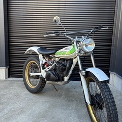 ★YAMAHA★TY250★53Y★エンジン始動良好★純正パーツ多数あり★自賠責残あり★の画像