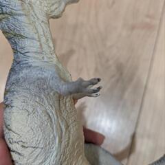 恐竜2体の画像