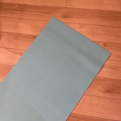 lava専用ヨガマット　ミントグリーン美品の画像