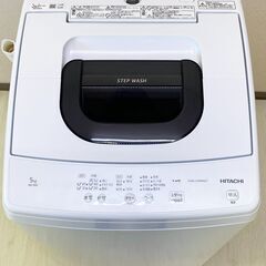 HITACHI 全自動洗濯機 5.0㎏ NW-50G 2022年製の画像