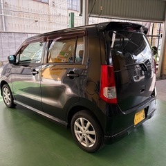 SUZUKI ワゴンR MH23S 黒　ナビ　ETC バックカメラ　エアコン良好　翌日納車OKの画像