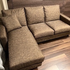 ソファ　L字形　あげます。の画像