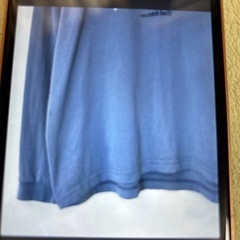 モンベルモンベル長袖Tシャツカットソー吸水速乾ブルー系ポリエステル100%XLの画像