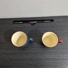 まとめてお得！色違いペアマグカップの画像