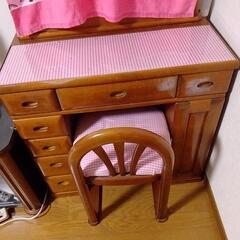 【無料】鏡台 ドレッサー レトロ家具の画像