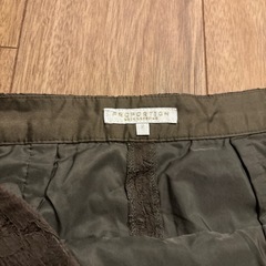 タイトスカート Mサイズ プロポーション　カーキの画像