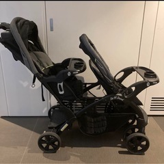 シットアンドスタンド　ダブル　双子　2人乗り　ベビーカー　ベビートレンドの画像