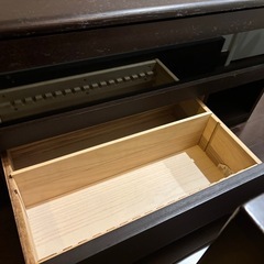 ウォールナットテレビ台の画像
