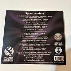 Speed masterzs CDの画像