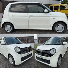 滋賀県　N-ONE 白 ホンダ エヌワン 軽自動車 車検切れ 現状販売 ホワイト 滋賀の画像