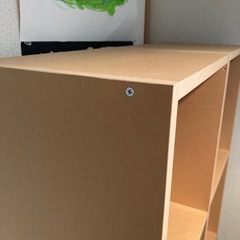 【受け渡し決定】無印良品　パルプボードボックス・タテヨコA4サイズ4段×2個の画像