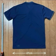 ユニクロ　ポロシャツ　トップス　ドライEX 襟なし　Ｍサイズ　Tシャツの画像