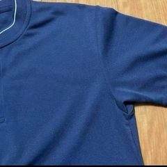ユニクロ　ポロシャツ　トップス　ドライEX 襟なし　Ｍサイズ　Tシャツの画像