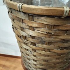 ◆植木鉢用　大きめバスケット◆の画像