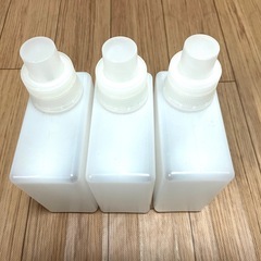 無印 入浴剤用 詰め替えボトル 3個セット 旧タイプ 中古品　の画像