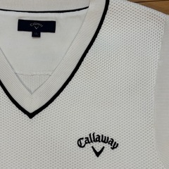 Callaway ベスト　メンズLL 撥水ニット　速乾性の画像
