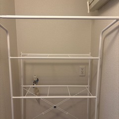 ニトリ　洗濯機ラックの画像