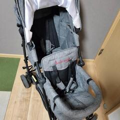 【ほぼ未使用】【美品】2人乗りベビーカー　キンダーワゴン　デュオシティホップ2の画像