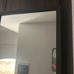 ニトリ　ドア掛けミラーの画像