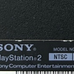 SONY ソニー　PlayStation 2（PS2）本体とコントローラー　AVケーブル　一式　周辺機器　ブラック　薄型　SCPH-77000 プレーステーション2の画像