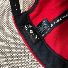 ジョーダン　赤　キャップ　NIKEの画像