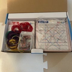 【美品】KUMON TOYわごむパターンボードの画像