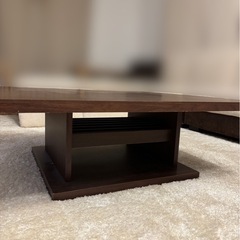 ローテーブル（ブラウン）の画像