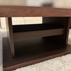 ローテーブル（ブラウン）の画像