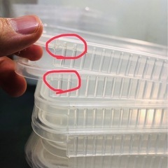 離乳食 冷凍トレー 10枚 8ml4枚、15ml 西松屋購入の画像