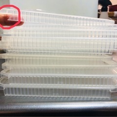 離乳食 冷凍トレー 10枚 8ml4枚、15ml 西松屋購入の画像