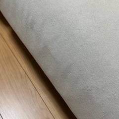 ソファ本体木製フレーム　ウレタンポケットコイル２シーター　無印良品の画像