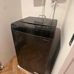【明日29日早朝優先】洗濯機　アイリスオーヤマ　6kg IAW-T605BL-Bの画像