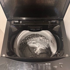 【明日29日早朝優先】洗濯機　アイリスオーヤマ　6kg IAW-T605BL-Bの画像
