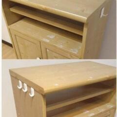 木製の棚　シェルフ　靴箱の画像