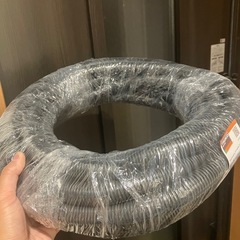 TRUSCO(トラスコ) 屋外用コルゲートチューブ スリット入り 内径19mm 10m CTSW20-10の画像