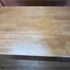 ダイニングテーブル 折りたたみ キャスター付の画像
