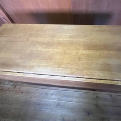 ダイニングテーブル 折りたたみ キャスター付の画像