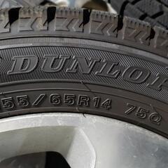 スタッドレスタイヤ　155/65R14の画像