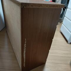 タンス　木製の画像